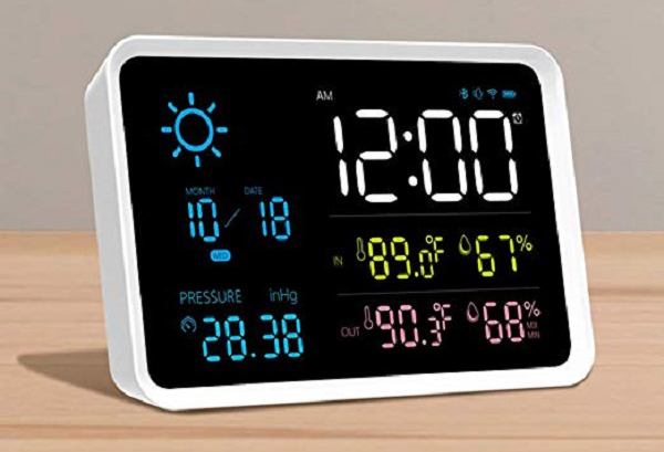 Sử dụng máy đo nhiệt độ, độ ẩm để theo dõi độ ẩm trong phòng