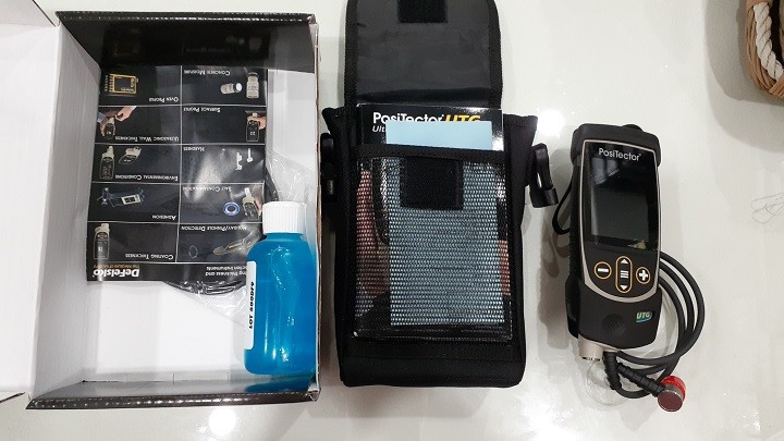 Bộ sản phẩm máy đo độ dày vật liệu PosiTector UTG C3 (Advanced)