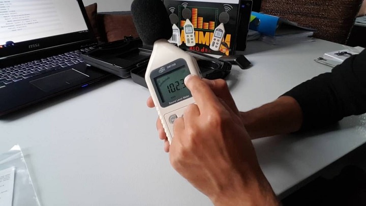 Máy đo độ ồn GM-1358 GM-1358 dải đo rộng