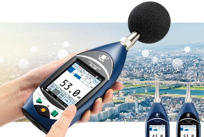 Rion NL-53 đo độ ồn đa kênh và dải tần số chính xác