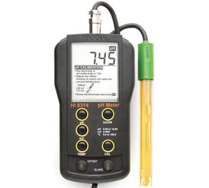 Máy đo PH/ORP/Nhiệt độ Hanna HI8314 Máy đo PH/ORP/Nhiệt độ Hanna HI8314