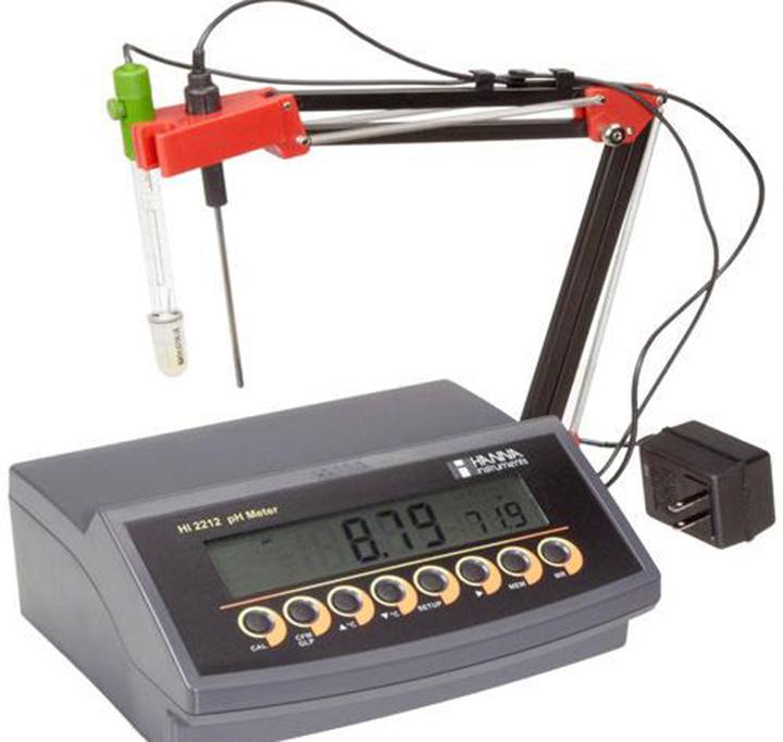 Máy đo PH/Nhiệt độ Hanna HI2212 Máy đo PH/Nhiệt độ Hanna HI2212