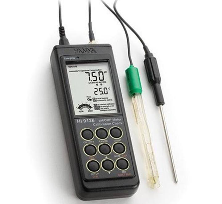 Máy đo PH/ORP/Nhiệt độ Hanna HI9126 Máy đo PH/ORP/Nhiệt độ Hanna HI9126