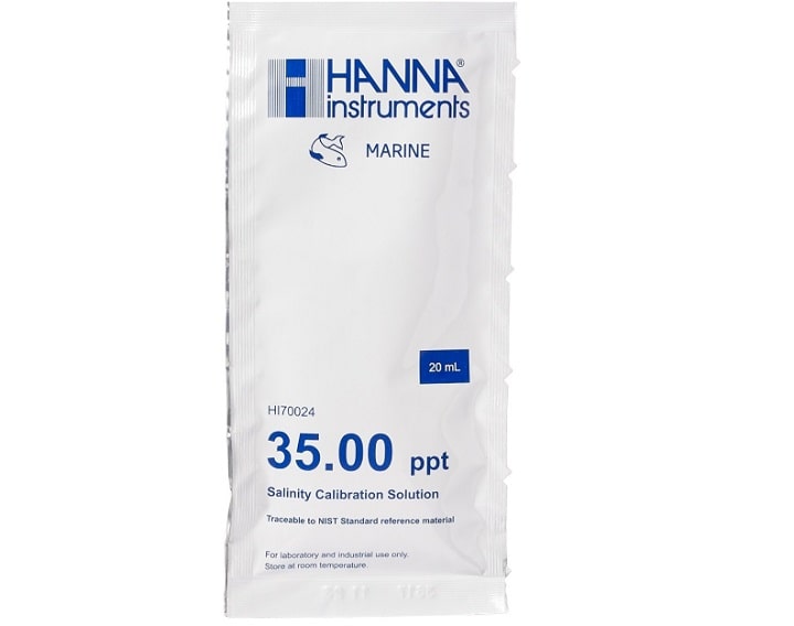 Hanna HI70024P là gói hiệu chỉnh độ mặn Hanna HI70024P là gói hiệu chỉnh độ mặn