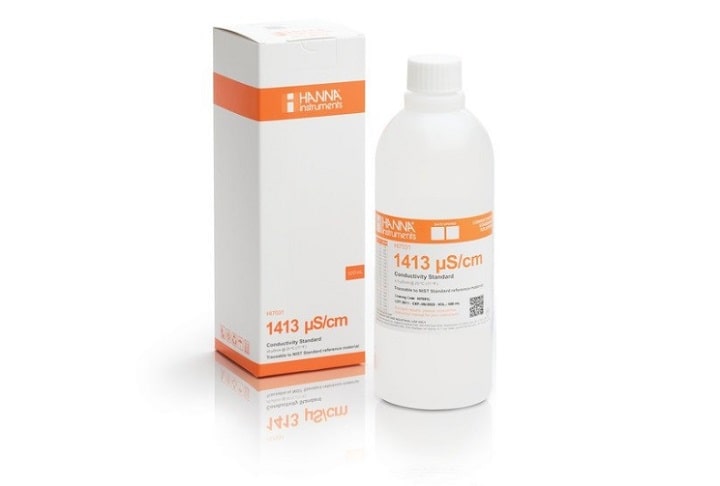 HI-7031L là dung dịch dẫn điện chất lượng cao 1413 μS / cm