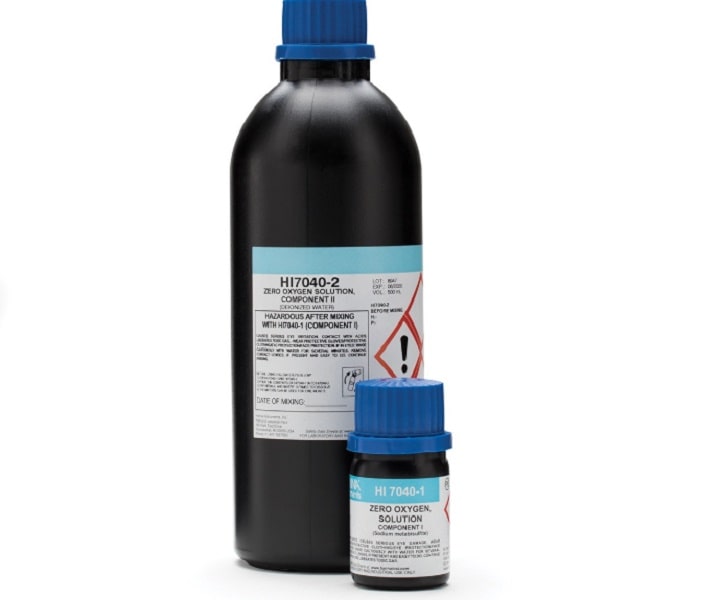 HI7040L là một dung dịch oxy zero dùng để hiệu chuẩn cho cả hai loại cảm biến oxy hòa tan HI7040L là một dung dịch oxy zero dùng để hiệu chuẩn cho cả hai loại cảm biến oxy hòa tan