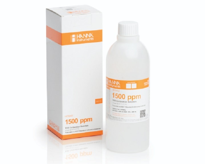 HI70442L là một dung dịch hiệu chuẩn TDS 1500 mg/L (ppm) chất lượng cao. HI70442L là một dung dịch hiệu chuẩn TDS 1500 mg/L (ppm) chất lượng cao.