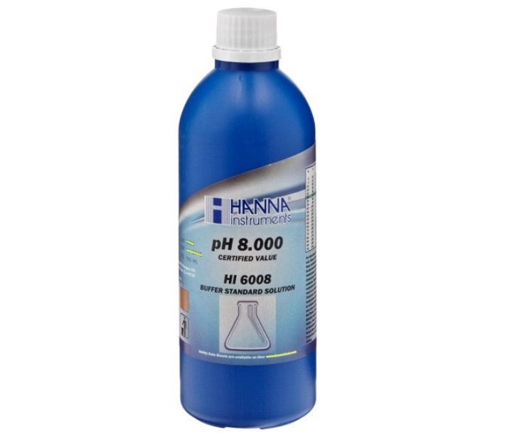 HI6008 là một dung dịch hiệu chuẩn NIST pH 8.000 chất lượng cao