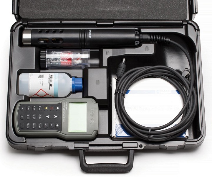 Máy đo pH/ORP/DO/Áp Suất/Nhiệt Độ HI98196 Máy đo pH/ORP/DO/Áp Suất/Nhiệt Độ HI98196