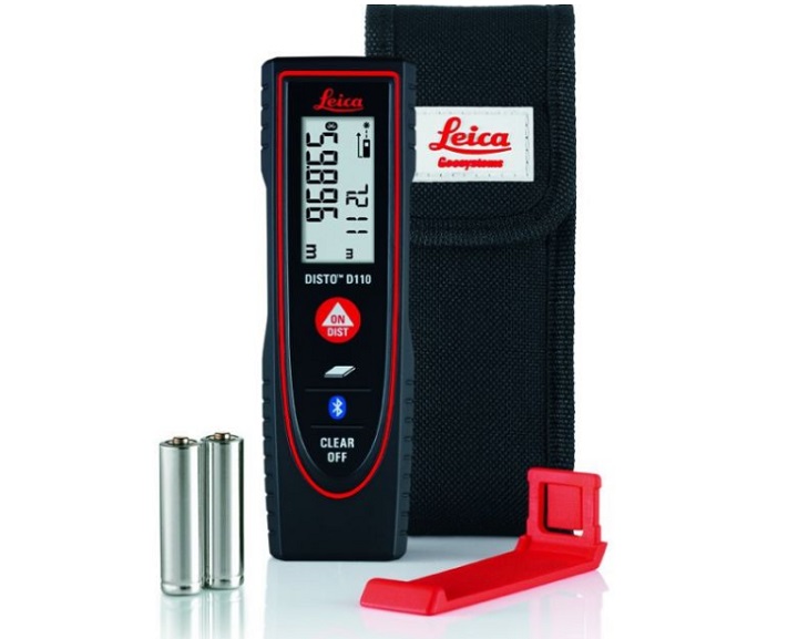 Thước đo laser Distor D110 tích hợp nhiều công nghệ hiện đại. Thước đo laser Distor D110 tích hợp nhiều công nghệ hiện đại.