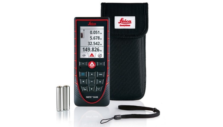 Máy đo khoảng cách laser Leica D410 giúp đo lường đa dạng