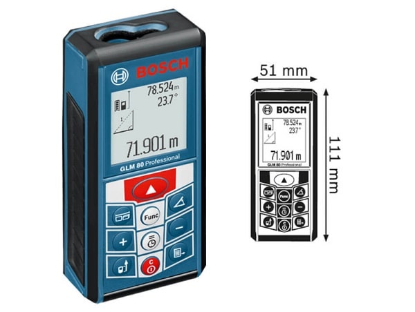 Máy đo khoảng cách Bosch là dòng sản phẩm số 1 tại Đức.