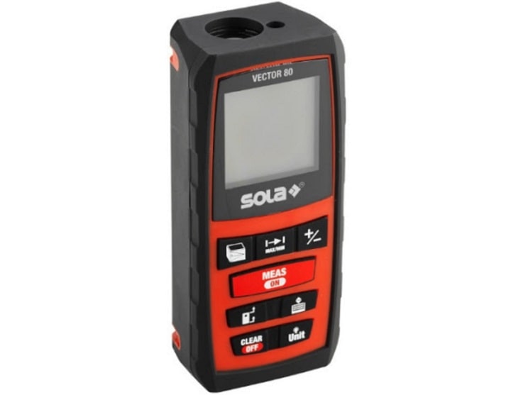 Máy đo khoảng cách bằng laser dài 80m Sola - Áo đảm bảo độ chính xác