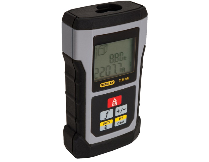 Máy đo khoảng cách Stanley TLM 165 thiết kế nhỏ gọn, thân thiện với người dùng