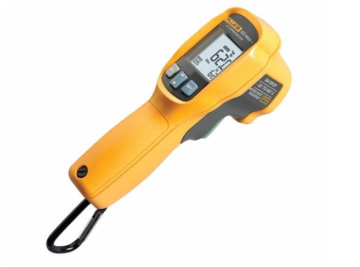 Súng đo nhiệt độ fluke 62max+ có phạm vi nhiệt độ đến 650 ° C Súng đo nhiệt độ fluke 62max+ có phạm vi nhiệt độ đến 650 ° C