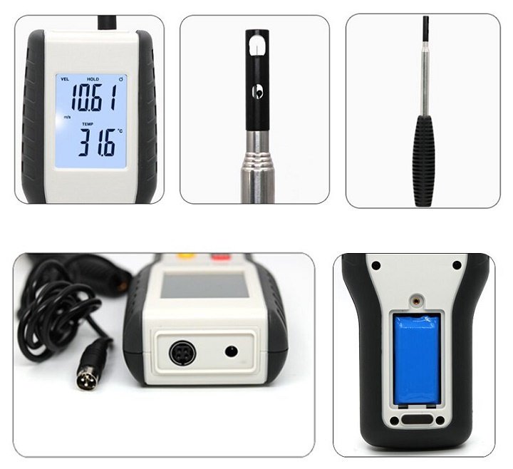 Máy đo tốc độ gió HT-9829