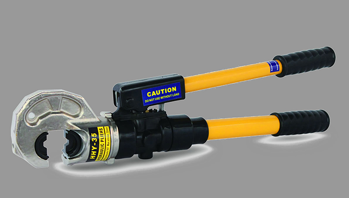 Kìm bấm cos thủy lực TLP HHY-35 có lực bấm tối đa 11 tấn