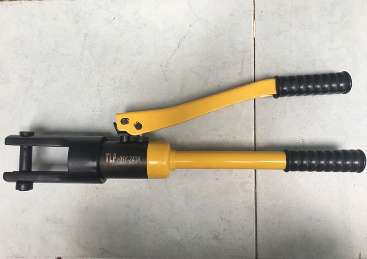 hình ảnh chụp gần kìm bấm cos thủy lực TLP HHY 240A hình ảnh chụp gần kìm bấm cos thủy lực TLP HHY 240A