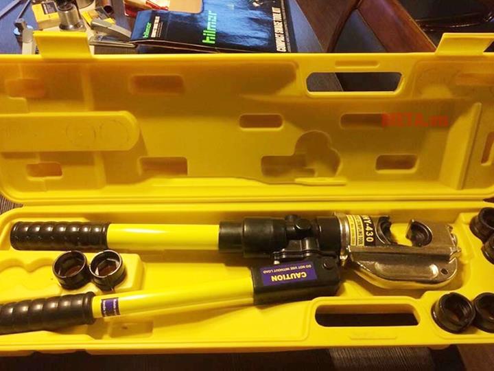 Bộ sản phẩm kìm ép cos thủy lực TLP HHY 430