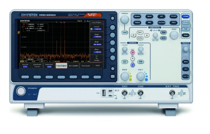 Máy hiện sóng Gwinstek MDO-2202A mang đến nhiều tính năng nổi bật Máy hiện sóng Gwinstek MDO-2202A mang đến nhiều tính năng nổi bật