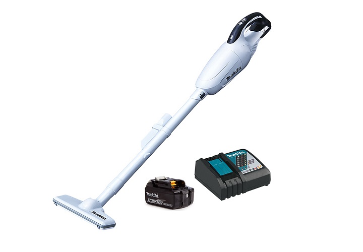 Máy hút bụi dùng pin 18V Makita DCL182FRFW