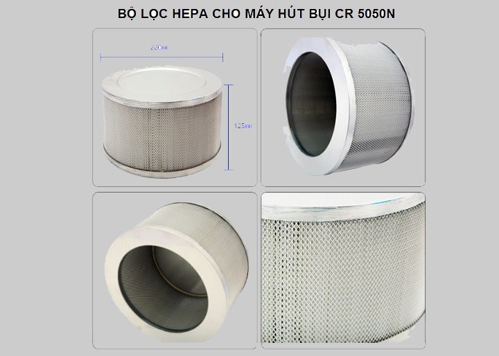 Bộ lọc HEPA cho máy hút bụi