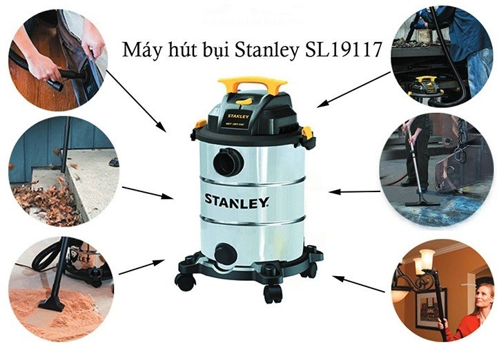 Máy hút bụi khô ướt Stanley SL19117