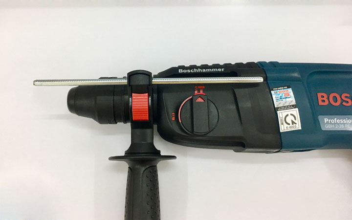 Nút điều chỉnh chế độ khoan của Bosch GBH 2-26 RE