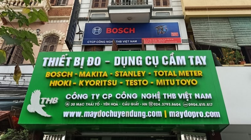 THB Việt Nam - Máy đo chuyên dụng phân phối máy khoan chính hãng