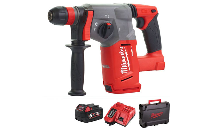 Máy khoan bê tông dùng pin Milwaukee M18 CHX-502C Máy khoan bê tông dùng pin Milwaukee M18 CHX-502C
