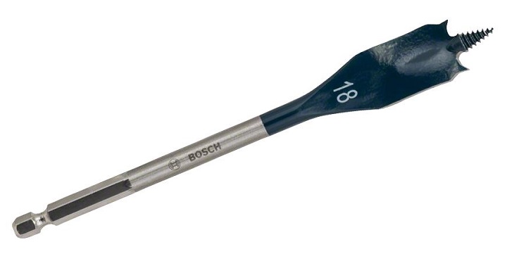 Mũi khoét gỗ đuôi cá SELFCUT 18x152mm Bosch 2608595489 Mũi khoét gỗ đuôi cá SELFCUT 18x152mm Bosch 2608595489