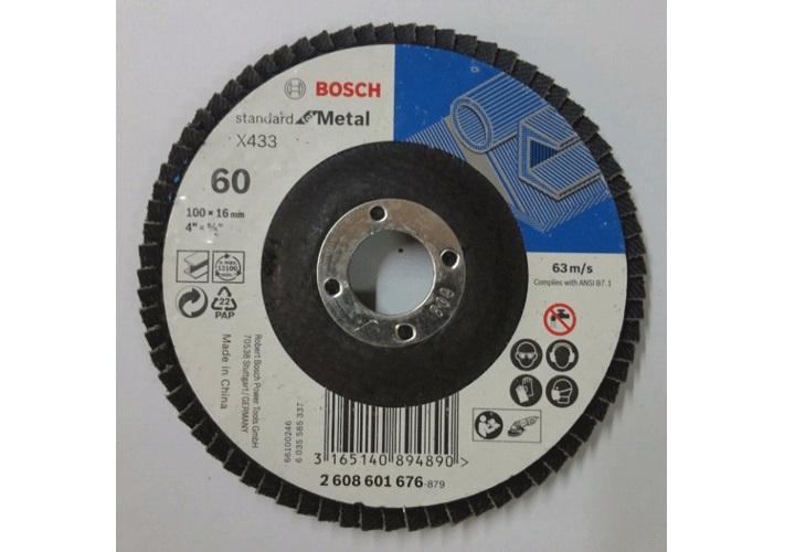 Đĩa đánh nhám 100mm P80 Bosch 2608608N95 Đĩa đánh nhám 100mm P80 Bosch 2608608N95
