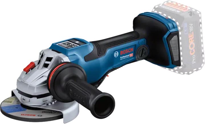 Máy mài Bosch GWS 18V-15 PSC SOLO có độ an toàn cao