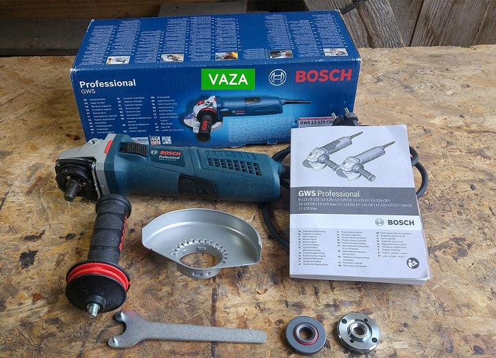 Hình ảnh thực tế của Bosch GWS 13-125 CI Hình ảnh thực tế của Bosch GWS 13-125 CI