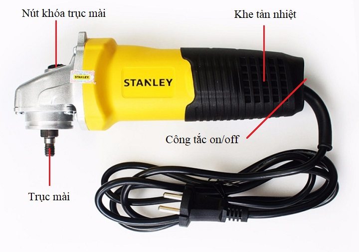 Máy mài góc Stanley STGT 5100 100mm Máy mài góc Stanley STGT 5100 100mm