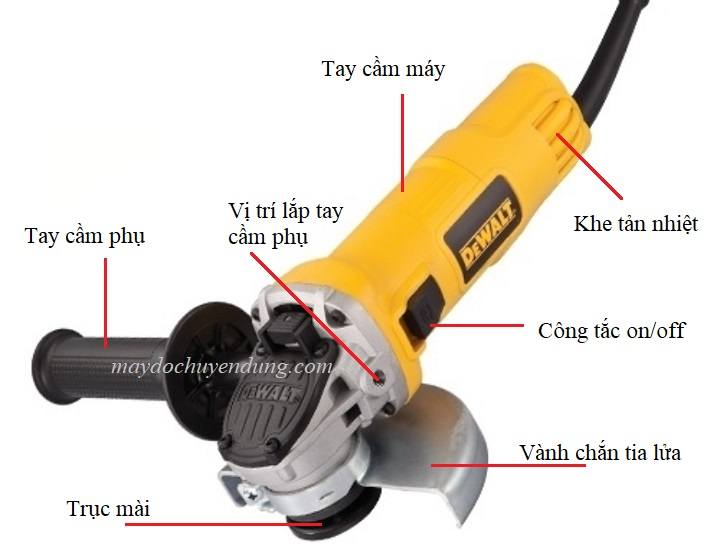 Máy mài góc đá 125mm DeWalt DW8110S
