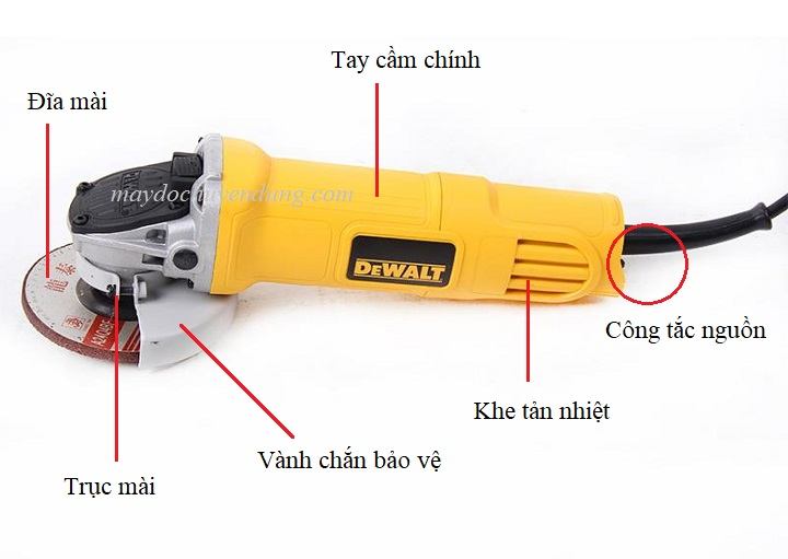 Máy mài góc đá 100mm DeWalt DW8200T Máy mài góc đá 100mm DeWalt DW8200T
