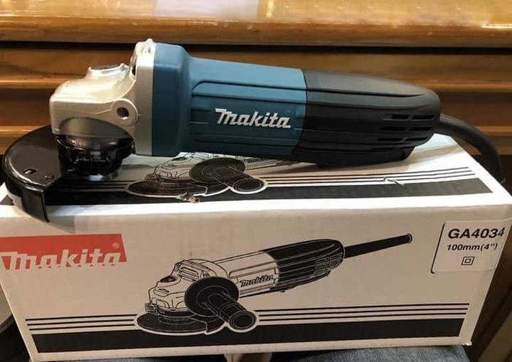 Hình ảnh thực tế của máy mài góc Makita GA4034 Hình ảnh thực tế của máy mài góc Makita GA4034