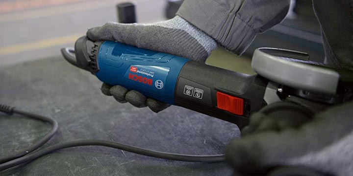 Máy mài góc Bosch GWS 14-125 S có độ an toàn cao