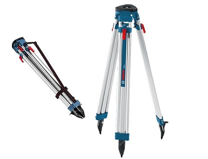 Chân máy Bosch BT 160 được thiết bằng hợp kim nhôm đảm bảo bền bỉ. Chân máy Bosch BT 160 được thiết bằng hợp kim nhôm đảm bảo bền bỉ.