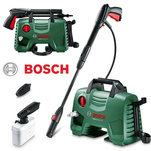 Máy rửa xe Bosch màu xanh lá