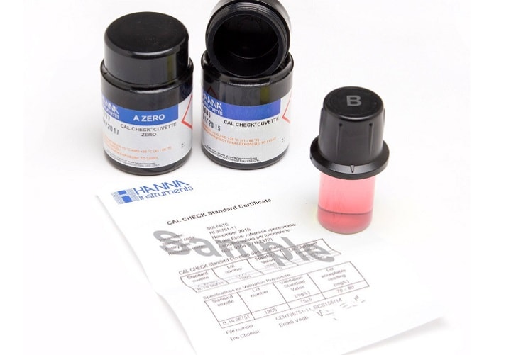 HI96710-11 là một bộ cuvet dung dịch chuẩn chất lượng cao dùng để xác nhận và hiệu chuẩn máy quang đo pH HI96710. HI96710-11 là một bộ cuvet dung dịch chuẩn chất lượng cao dùng để xác nhận và hiệu chuẩn máy quang đo pH HI96710.