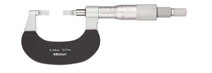 Panme Mitutoyo 122-111 cho khả năng chịu lực tối ưu