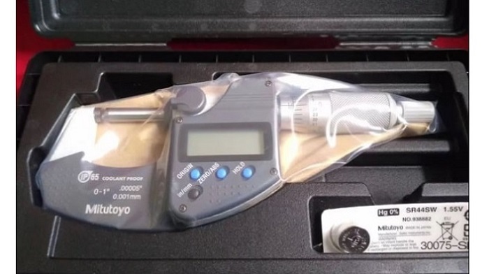 Khả năng kháng nước và bụi bẩn hiệu quả của panme điện tử Mitutoyo 293-340-30