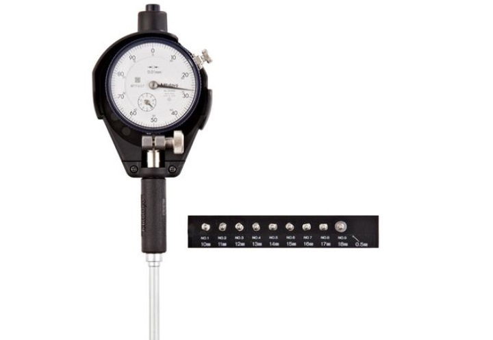 Đồng hồ đo lỗ Mitutoyo 511-204 thiết kế chắc chắn, nhỏ gọn. Đồng hồ đo lỗ Mitutoyo 511-204 thiết kế chắc chắn, nhỏ gọn.