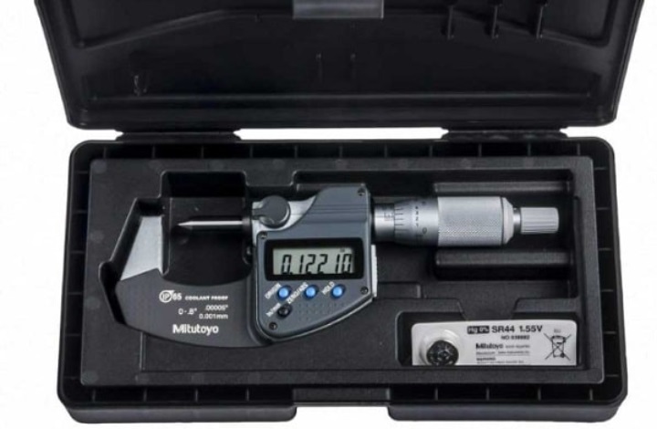 Panme điện tử Mitutoyo 342-371-30 kèm hộp đựng Panme điện tử Mitutoyo 342-371-30 kèm hộp đựng
