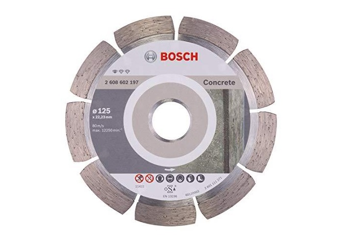 Đĩa cắt kim cương 125x22.2mm bê tông Bosch 2608602197 Đĩa cắt kim cương 125x22.2mm bê tông Bosch 2608602197