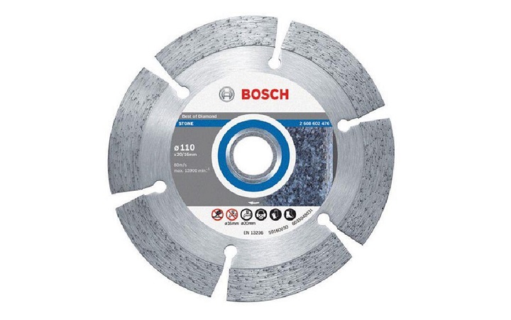 Đĩa cắt kim cương 105x20/16mm Granite Bosch 2608602476 Đĩa cắt kim cương 105x20/16mm Granite Bosch 2608602476