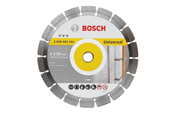 Đĩa cắt kim cương 230x22.2mm đa năng Bosch 2608603332
