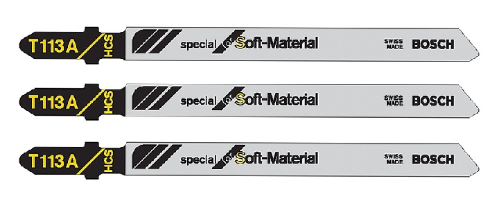 Lưỡi cưa lọng T 113 A (bộ 3 lưỡi) Bosch 2608635177